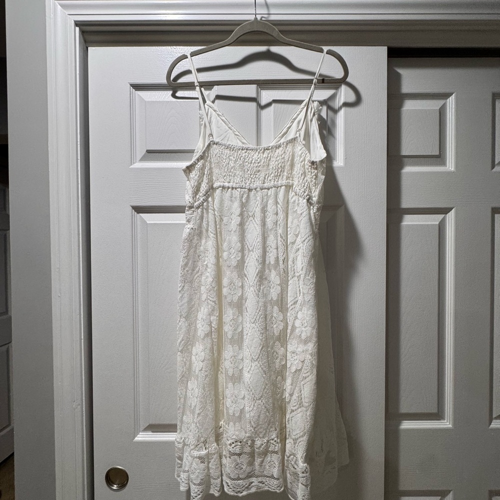 Cupshe white lace dress XL EUC super cute!!!!!! - Picture 4 of 12